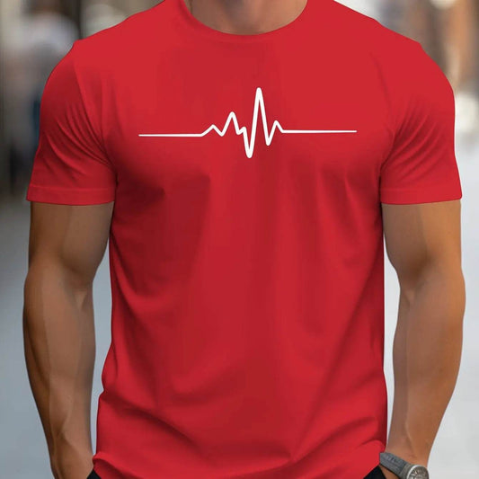 Men's Short Sleeve Round Neck T-Shirt - Breathable & Quick Dry - Buy Center US