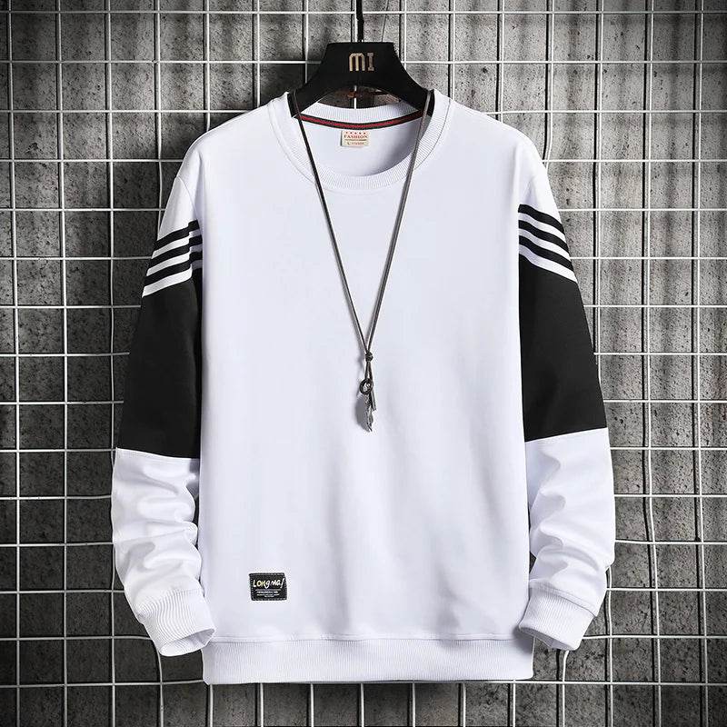 OIMG Men's Patchwork Hoodie - Casual Pullover for Autumn Fashion - Buy Center US