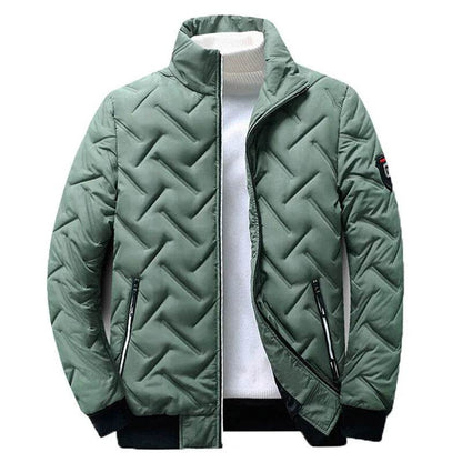 Men's Casual Lightweight Parka Jacket - Warm, Zipper Closure for Fall - Buy Center US