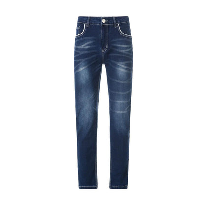Wulend Vintage Men’s Distressed Denim Jeans - Punk Style Loose Fit - Buy Center US