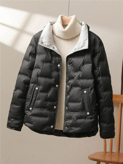 2024 Women’s Casual Hooded White Duck Down Coat - Autumn Winter Fashion - Buy Center US