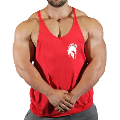 Men's Gym Singlet Tank Top - Stylish Cotton Bodybuilding Shirt - Buy Center US