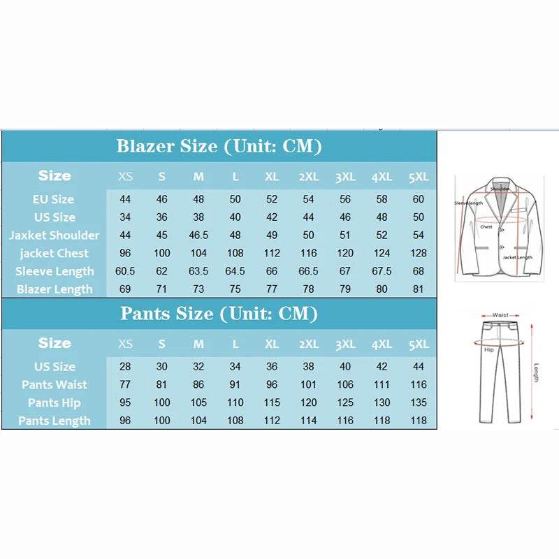 Navy Blue Striped Slim Fit Suit for Men - Perfect Wedding Tuxedo - Buy Center US