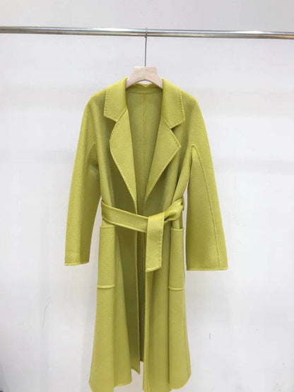 RosEvans Handmade Wool Coat - Double-Sided, Casual Style for Women - Buy Center US