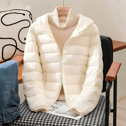 2024 Women's Hooded Puffer Jacket - Ultra Lightweight & Packable - Buy Center US