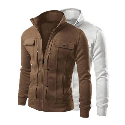 2025 Men’s Casual Zipper Jacket - Thin Spring Cardigan for Outdoor Travel - Buy Center US