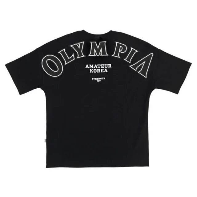 OLYMPIA Men's 3D Printed Gym T-Shirt - Quick Dry, Lightweight Sports Top - Buy Center US
