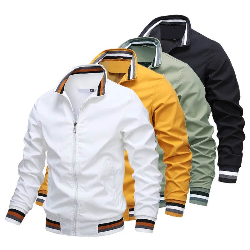 HONGYOUHANYAN Men's Waterproof Windbreaker Jacket - Casual Spring Coat - Buy Center US
