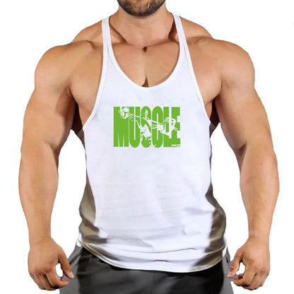 Muscle Guys Cotton Gym Tank Tops - Men's Sleeveless Bodybuilding Undershirt - Buy Center US