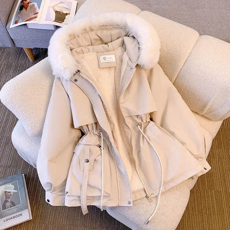 2024 Women’s Winter Jacket - Thick Down Coat with Pockets - Buy Center US