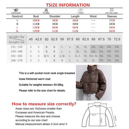 Heliar Women's Vintage Cotton-Padded Jacket - Thickened, Warm Hoodless - Buy Center US