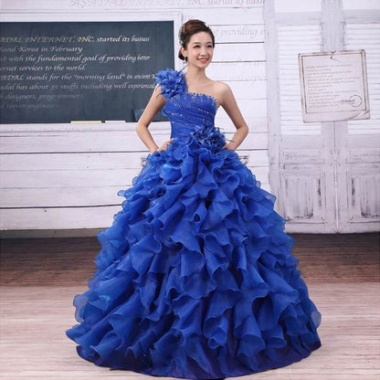 MAIYA LILY Candy Color Quinceanera Dresses - Plus Size Tiered Ball Gown - Buy Center US