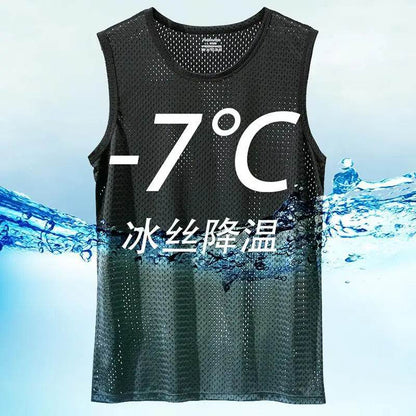 2024 Men's Summer Mesh Tank Tops - Quick-Drying & Breathable Vest - Buy Center US