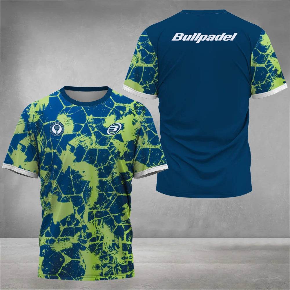 Cool Padel Men's Breathable Quick Dry Summer Tee - Casual & Lightweight - Buy Center US