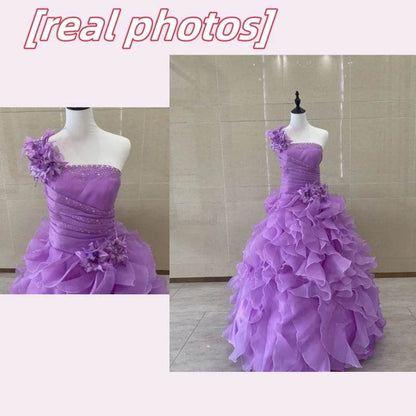 MAIYA LILY Candy Color Quinceanera Dresses - Plus Size Tiered Ball Gown - Buy Center US