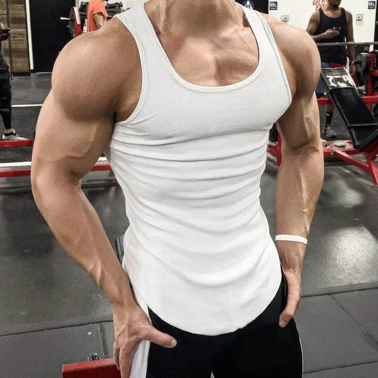 Men's Slim Fit Breathable Tank Top - Summer Workout Gym Vest - Buy Center US