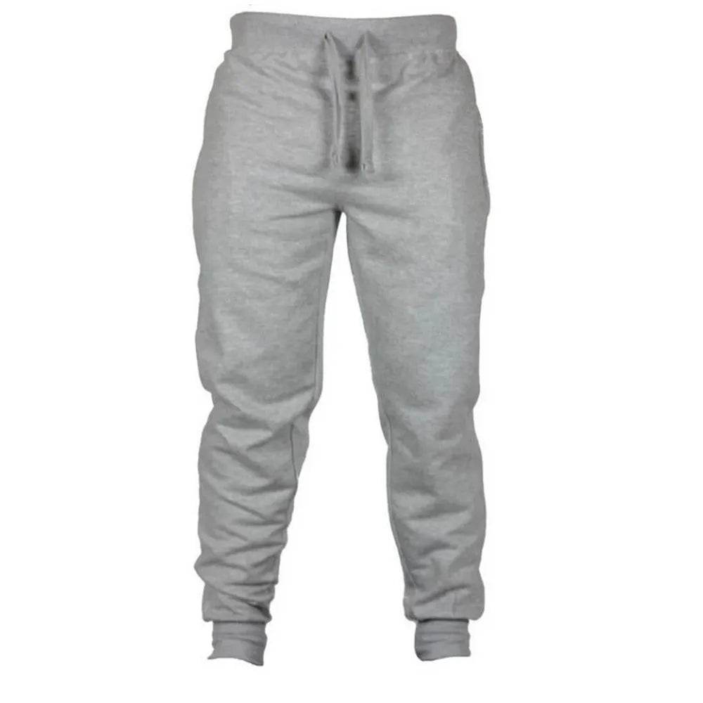 2023 Men's Casual Joggers - Fleece Sportswear Bottoms for Fitness - Buy Center US
