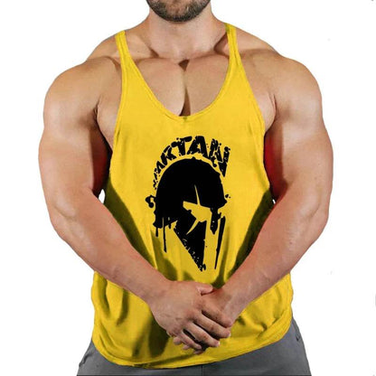Men's Gym Singlet Tank Top - Stylish Cotton Bodybuilding Shirt - Buy Center US
