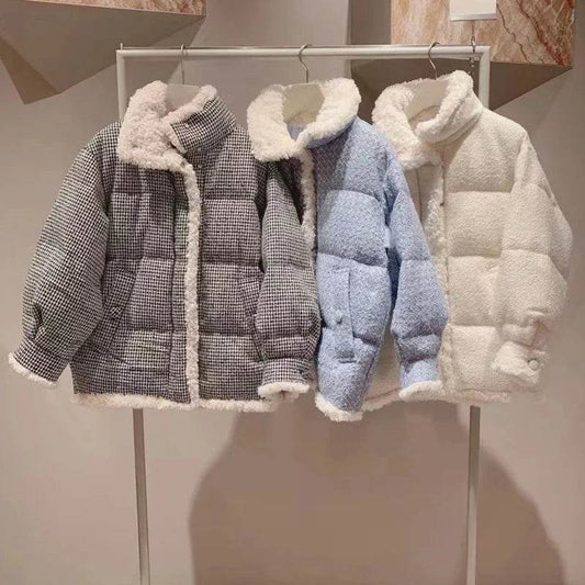 Kuzuwata Women's Autumn Winter Puffer Jacket - Long Sleeve & Pockets - Buy Center US