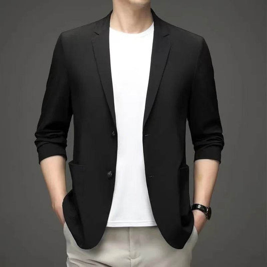 DAFIFY Plus Size Men's Business Blazer - Light Summer Casual Suit - Buy Center US