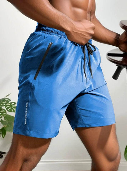 Men's Quick Drying Sports Shorts - Breathable Drawstring Waist for Summer - Buy Center US