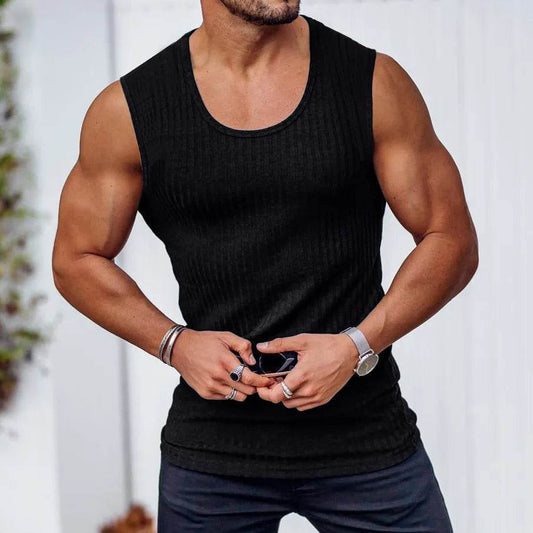 ENUKI Men's Breathable Gym Tank Top - Sleeveless Fitness Vest for Summer - Buy Center US