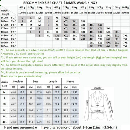 Men's Slim Fit Plaid Blazer - Casual Spring Autumn Fashion Coat - Buy Center US