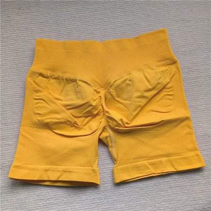 LEDP Women's Scrunch Butt Running Shorts - Seamless Biker Yoga Fit - Buy Center US