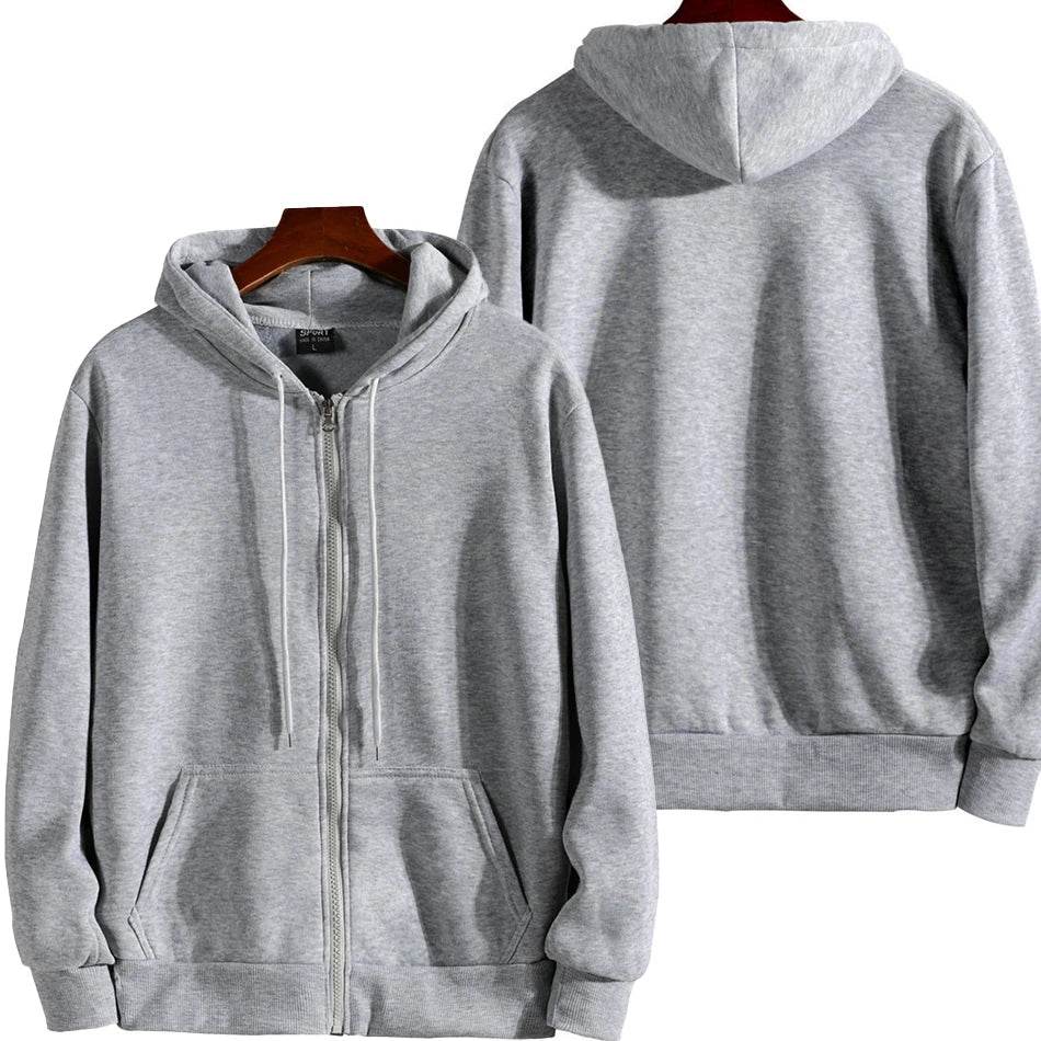 Trendy Zipper Hoodies for Men & Women - Casual Long Sleeve Sportswear - Buy Center US