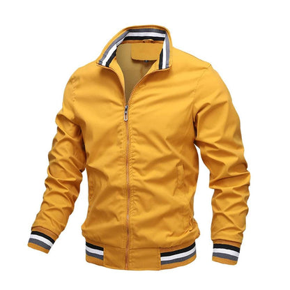 HONGYOUHANYAN Men's Waterproof Windbreaker Jacket - Casual Spring Coat - Buy Center US