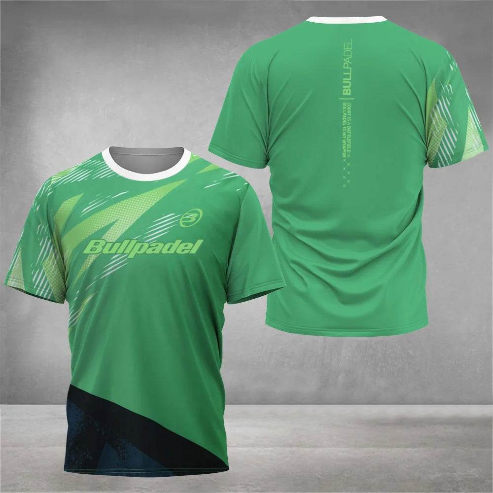Cool Padel Men's Breathable Quick Dry Summer Tee - Casual & Lightweight - Buy Center US