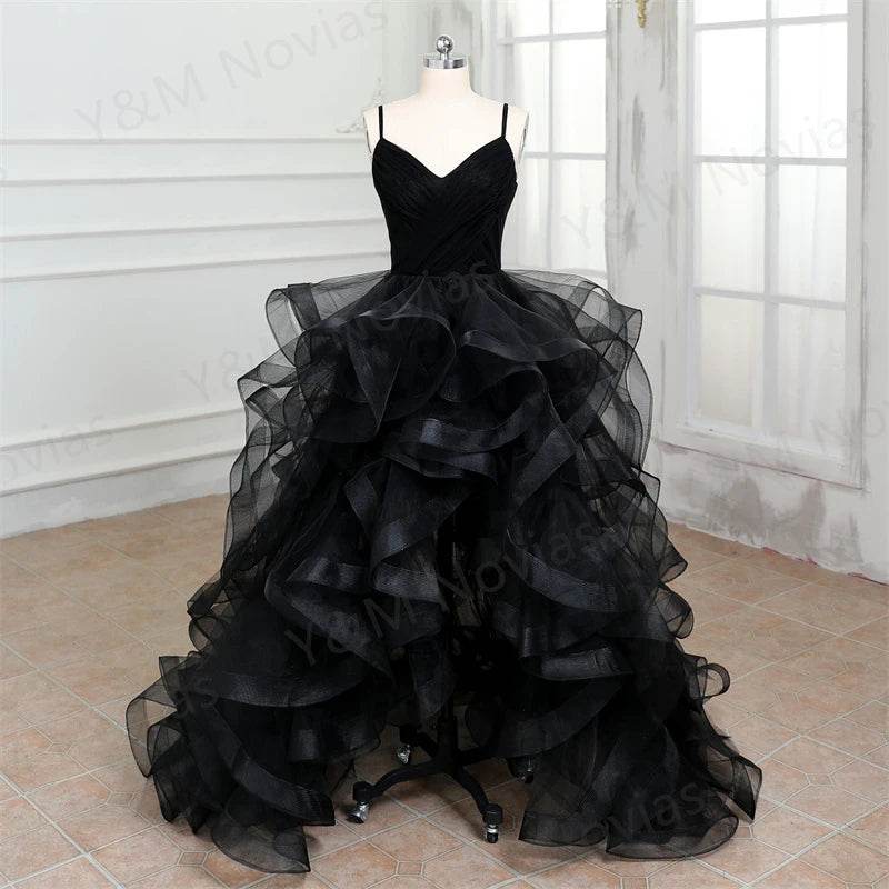Customized Quinceanera Dress - Ruffles, V-Neck & Spaghetti Straps - Buy Center US
