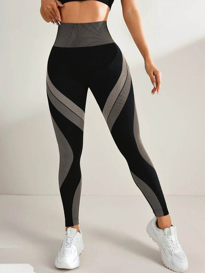 Women's High Waist Yoga Leggings - Seamless Tummy Control & Stretchy - Buy Center US