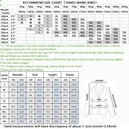 Men's Slim Fit Business Suit - Korean Style Single Breasted Blazer - Buy Center US