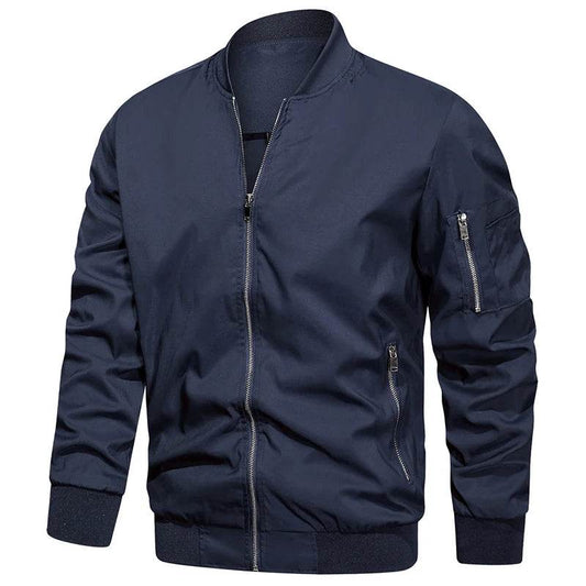 ReFire Gear Men's Lightweight Bomber Jacket - Casual Spring & Autumn Style - Buy Center US
