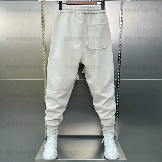 Autumn Winter Men's Tracksuit - Casual Wide Pants with Pockets - Buy Center US