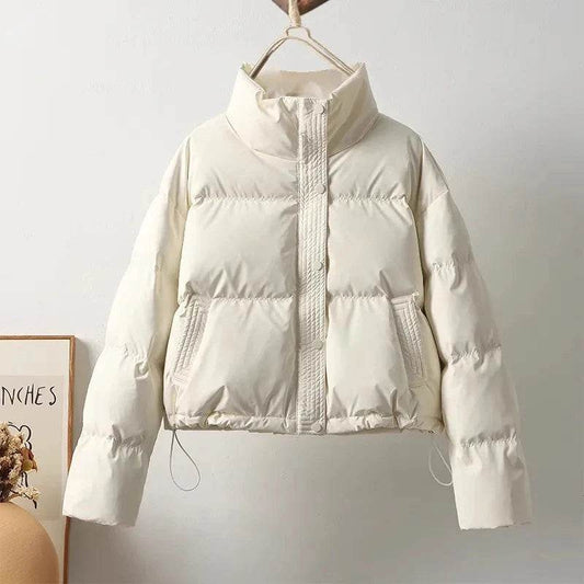 Heliar Women's Vintage Cotton-Padded Jacket - Thickened, Warm Hoodless - Buy Center US
