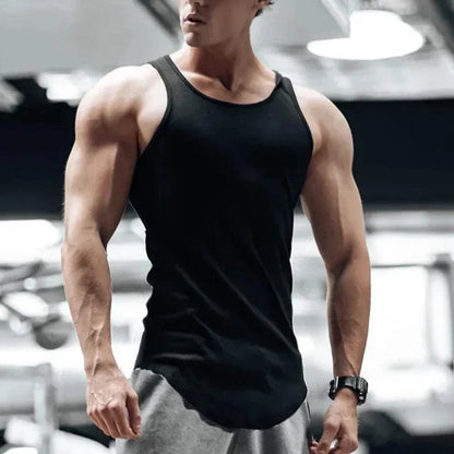 Men's Slim Fit Breathable Gym Tank Top - Quick Dry Summer Exercise Vest - Buy Center US
