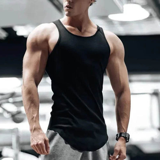 Men's Slim Fit Breathable Gym Tank Top - Quick Dry Summer Exercise Vest - Buy Center US
