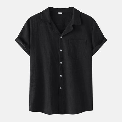 WHooHoo Men's Casual Shirt - Plus Size Breathable Cotton Linen Top - Buy Center US