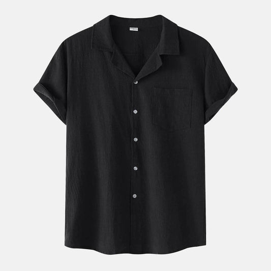 WHooHoo Men's Casual Shirt - Plus Size Breathable Cotton Linen Top - Buy Center US