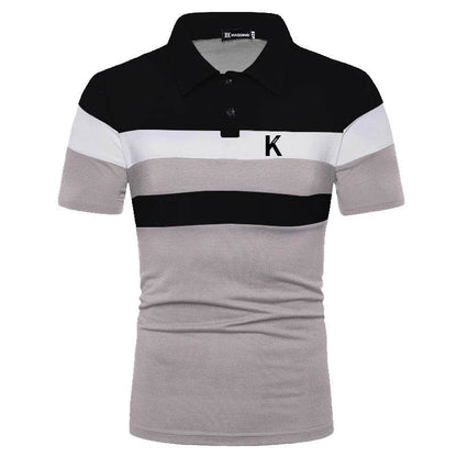 Men's Slim Fit Polo Shirt - Casual Short Sleeve, Breathable Summer Style - Buy Center US