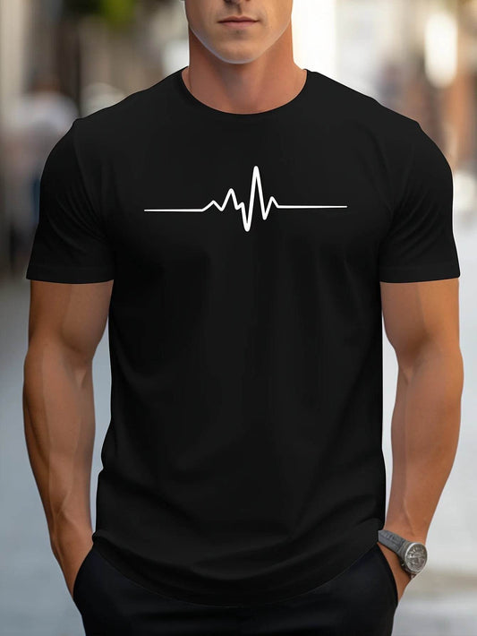 GUILAN Men's 100% Cotton Casual Graphic T-Shirt - Slim Fit & Breathable - Buy Center US