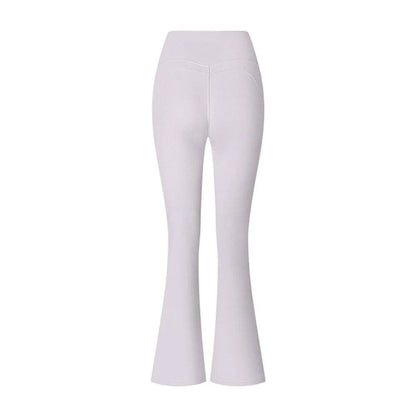 Women's High Waist Flared Leggings - Breathable Yoga Pants for Workouts - Buy Center US