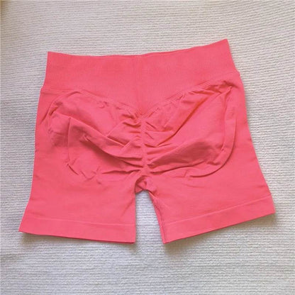 LEDP Women's Scrunch Butt Running Shorts - Seamless Biker Yoga Fit - Buy Center US