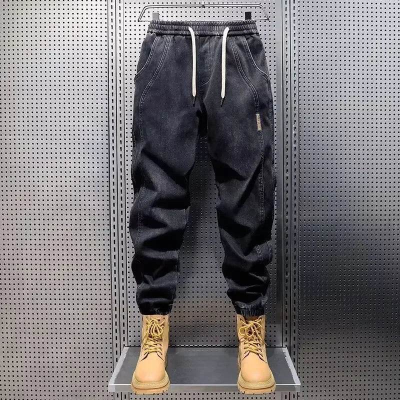Trendy Loose-Fit Men's Jeans 2024 - Vintage Distressed Casual Pants - Buy Center US