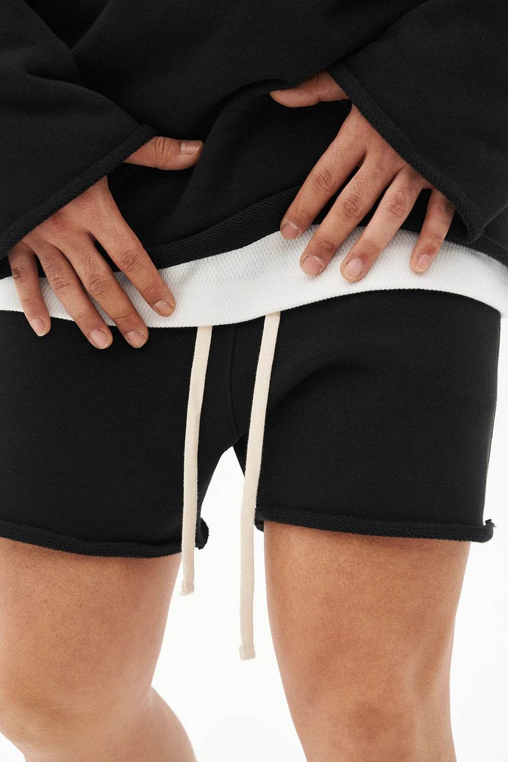 Dueweer Men's Summer Cotton Sets - Loose Hoodie & Shorts for Casual Wear - Buy Center US