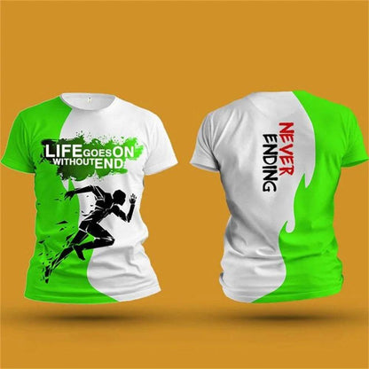 Summer Quick Dry 3D Printed Unisex T-Shirt - Lightweight & Comfortable - Buy Center US