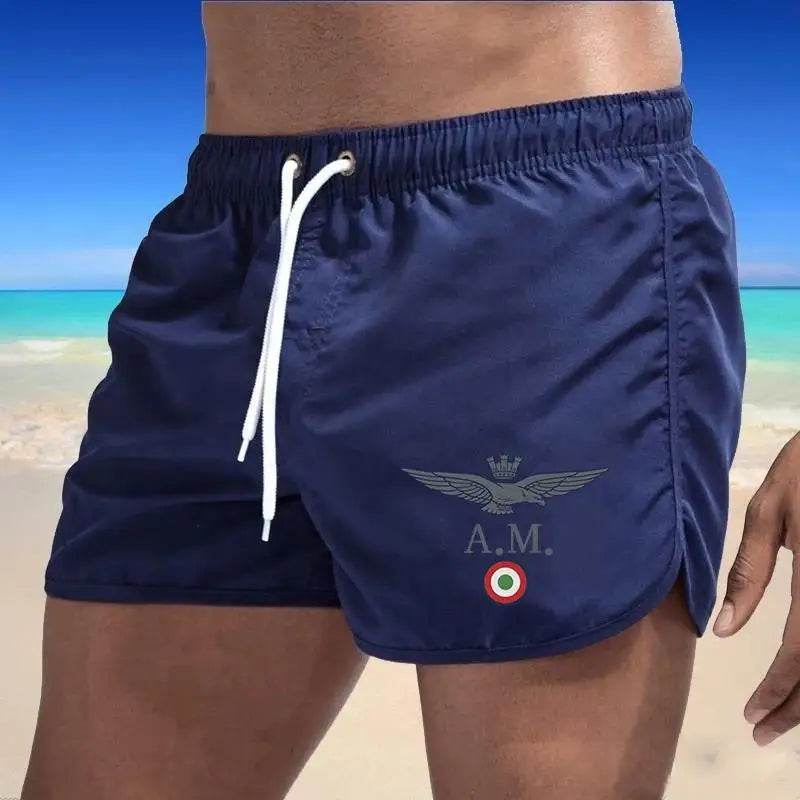 2024 Men's Printed Swimming Shorts - Quick-Drying Beach Suit, Breathable - Buy Center US