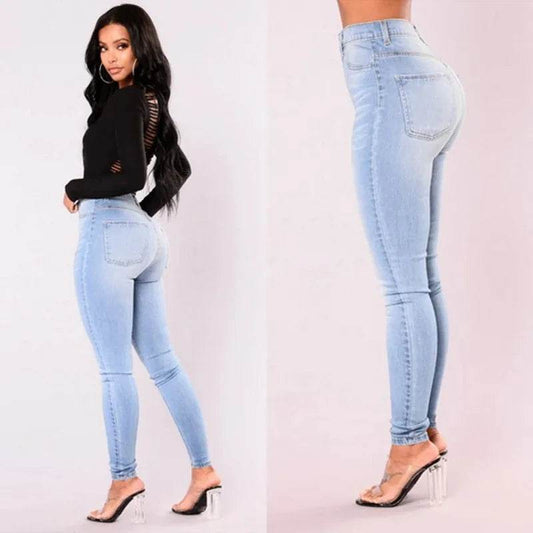 Liva Girl Women’s High Waist Skinny Jeans - Stretch & Slim Fit - Buy Center US